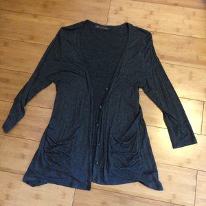 Outback Red Gray Cardigan